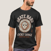 スケートハード ホッケー サベージ カオス ウェア Tシャツ (正面)