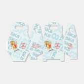 スケートパークおもしろいボーイバースデーパーティー フェイバーボックス (折り畳みなし)