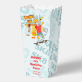 スケートパークおもしろいボーイバースデーパーティー フェイバーボックス (裏面)