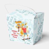 スケートパークおもしろいボーイバースデーパーティー フェイバーボックス (裏面サイド)