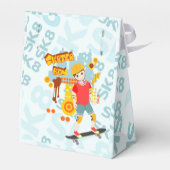 スケートパークおもしろいボーイバースデーパーティー フェイバーボックス (裏面サイド)