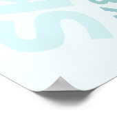 スケートパークおもしろいボーイバースデーパーティー ポスター (角)