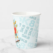 スケートパークおもしろいボーイバースデーパーティー 紙コップ (左)