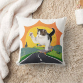 スケートブラッディングキャット クッション (ブランケット)