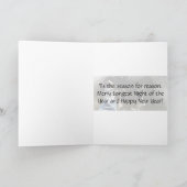 スケートホリデーカード – 理由のシーズン シーズンカード (内部)