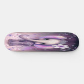 スケートボガーリーード白花ベビー象 スケートボード (横)