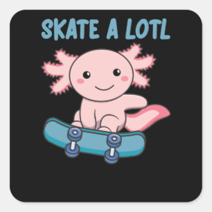スケートボラッドスケーターAxolotlでロタアクソロトルをスケートする スクエアシール