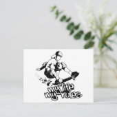 スケートボーカスタムディングはがき ポストカード (スタンド正面)