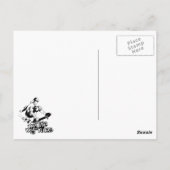 スケートボーカスタムディングはがき ポストカード (裏面)