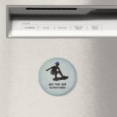 スケートボーカスタムディング – スケーター用メタルの文字 マグネット (インサイチュ (食洗機))