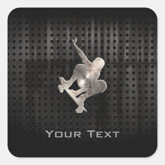 スケートボークールディング スクエアシール (正面)