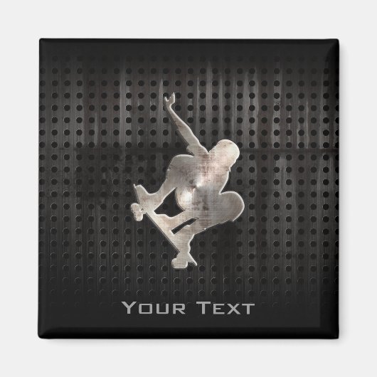 スケートボークールディング マグネット (正面)