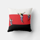 スケートボーダーの枕 クッション (裏面)