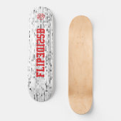 スケートボーダーの裏返実在し側 スケートボード (正面)