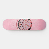 スケートボーダーの裏返実在し側 スケートボード (横)