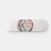 スケートボーダーの裏返実在し側 スケートボード (横)