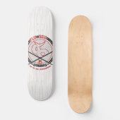 スケートボーダーの裏返実在し側 スケートボード (正面)