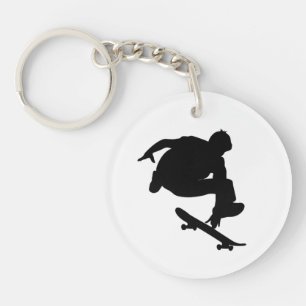 スケートボーダーキーチェーンデザイン キーホルダー