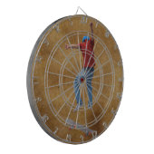 スケートボーダーゲットエアアクション通りクルチャアート ダーツボード (正面左)