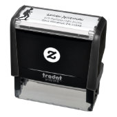 スケートボーダースケートボーディングをテーマにした差出人住所 セルフインキングスタンプ (商品)