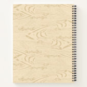 スケートボーダースケートボーディンググラフィックスコラージュの場合 ノートブック (裏面)