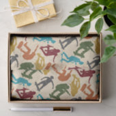 スケートボーダースケートボーディンググラフィックスコラージュの場合 薄葉紙 (ギフト)