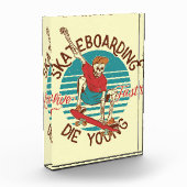 スケートボーダースケートボードライブファスト フォトブロック (左)