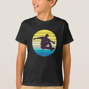 スケートボーダースケートヴィンテージギフトおもしろい Tシャツ