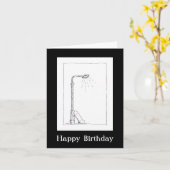 スケートボーダーズ誕生日カード カード (黄色い花)