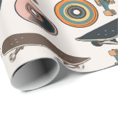 スケートボーダーパーツ ラッピングペーパー (ロールコーナー)