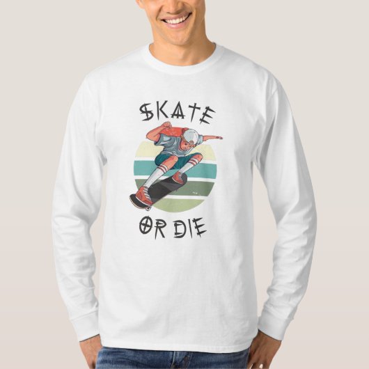 スケートボーダーボーイ Tシャツ (正面)