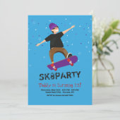 スケートボーダー招待状 招待状 (スタンド正面)