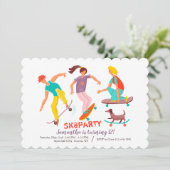 スケートボーダー招待状 招待状 (スタンド正面)