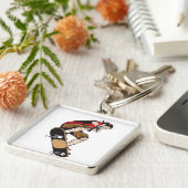 スケートボーダー キーホルダー (側面)