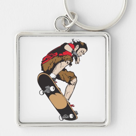 スケートボーダー キーホルダー (正面)