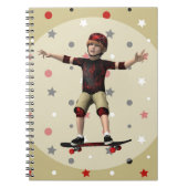 スケートボーダー ノートブック (正面)
