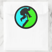 スケートボーダー ラウンドシール (バッグ)