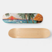 スケートボーディングはおもしろいです スケートボード (横)