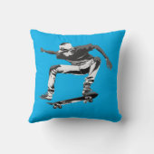 スケートボーディングは私の人生である – スケートボーダー クッション (裏面)