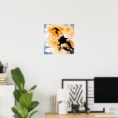 スケートボーディングエアポスター ポスター (ホームオフィス)