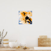 スケートボーディングエアポスター ポスター (キッチン)