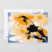 スケートボーディングエア ポストカード (正面/裏面)