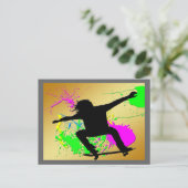 スケートボーディングエクストリーム ポストカード (スタンド正面)