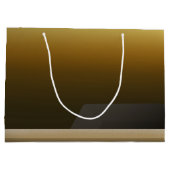 スケートボーディングカメ誕生日 ラージペーパーバッグ (裏面)