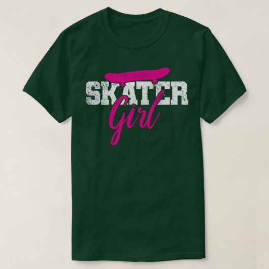 スケートボーディングスケートボーダースケーター Tシャツ (デザイン正面)