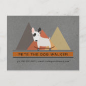 スケートボーディングドッグシッター事業 ポストカード (正面)