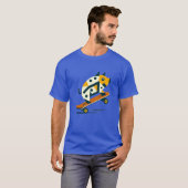 スケートボーディングピグ Tシャツ (正面フル)