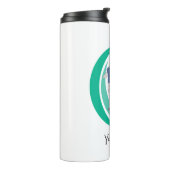 スケートボーディングベアカスタムーとモノグラム タンブラー (回転左)