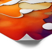 スケートボーディングベルネーズマウンテンドッグ ポスター (角)