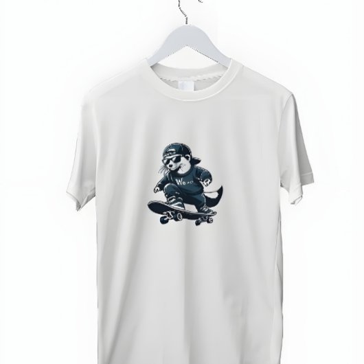 スケートボーディングワイゼル Tシャツ